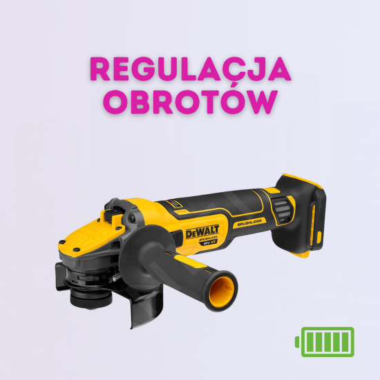 Akumulatorowa szlifierka kątowa